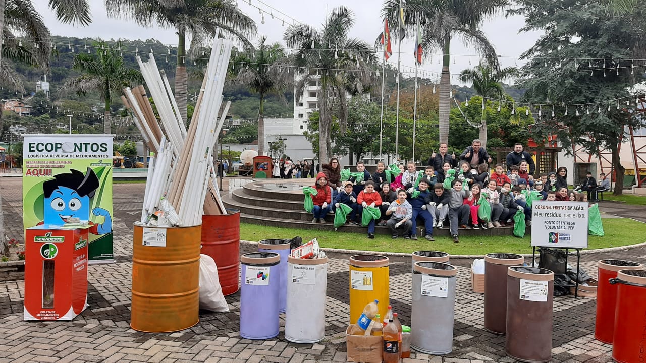 Semana do meio ambiente: Grupo Servioeste participa de ação em Coronel Freitas/SC